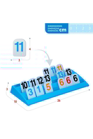 Jeu de rami - 110 pièces Dès 6 ans