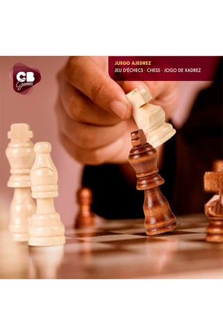 Jeu d'échecs en bois Dès 6 ans