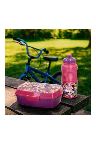 Boîte à lunch et gourde Minnie Disney