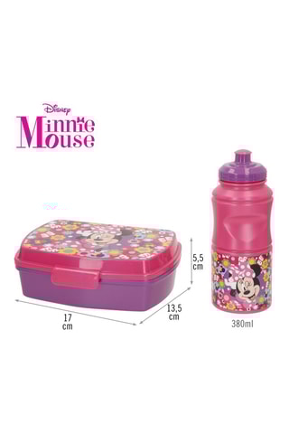Boîte à lunch et gourde Minnie Disney