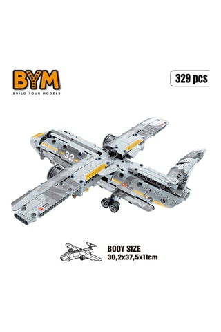 Maquette avion militaire - 329 pièces - Dès 6 ans