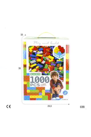 1000 briques à empiler - Dès 6 ans