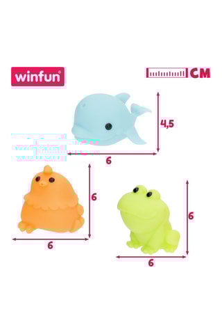 10 animaux de bain - Dès 6 mois