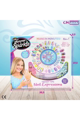 Coffret manucure Shimmer 'n Sparkle - Dès 8 ans