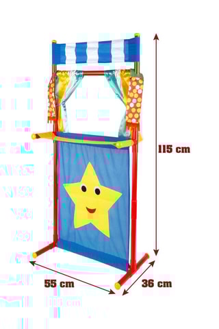 Kit de marionnettes Les trois petits cochons - 4 pièces - Dès 3 ans