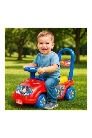 Porteur Mickey Disney - Rouge - Dès 12 mois