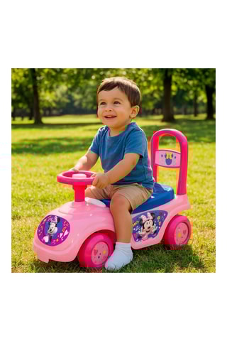 Trotteur Minnie Disney - Rose - Dès 12 mois - 15 kg