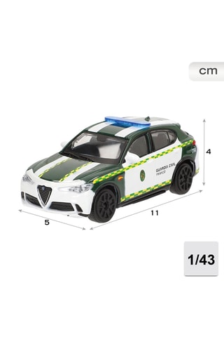 Carro de polícia rodoviária Alfa Romeo Giulia - A partir dos 3 anos