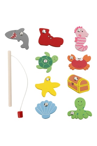 Jeu de pêche en bois - Dès 24 mois