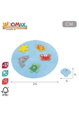 Jeu de pêche en bois - Dès 24 mois