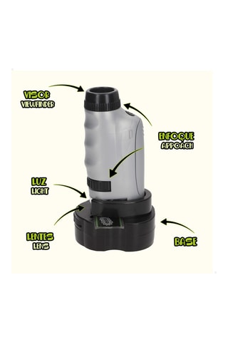 Microscópio portátil 2 em 1 Lisciani - A partir dos 7 anos