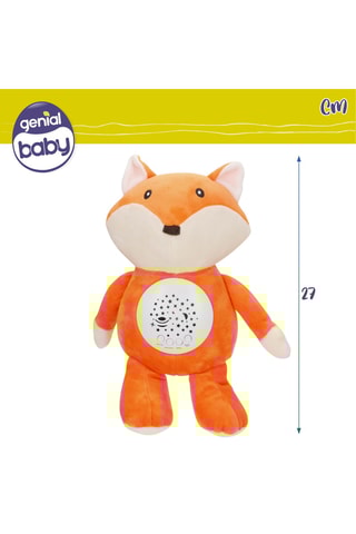 Peluche renard musical - Dès la naissance