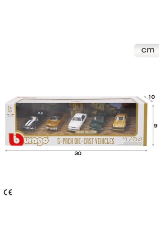 5 carros miniaturas - A partir dos 3 anos