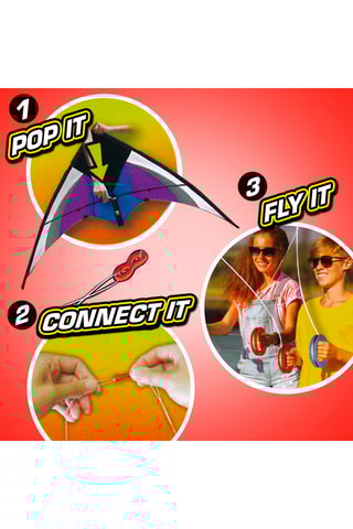 Papagaio acrobático - A partir dos 8 anos