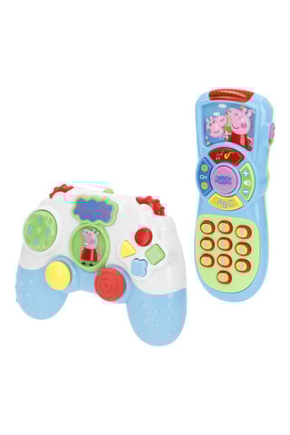 Manette de console et télécommande Peppa Pig - Dès 6 mois