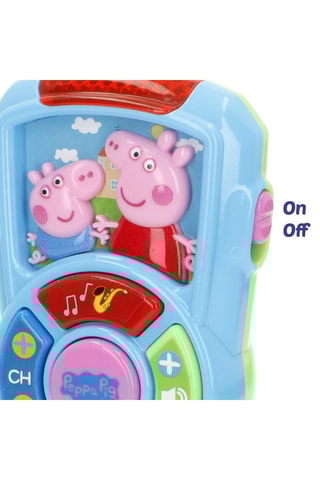 Manette de console et télécommande Peppa Pig - Dès 6 mois