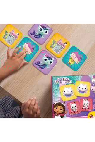 Jogo de memória Gabby e a Casa Mágica - A partir dos 3 anos