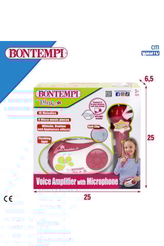 Microfone com amplificador - A partir dos 3 anos