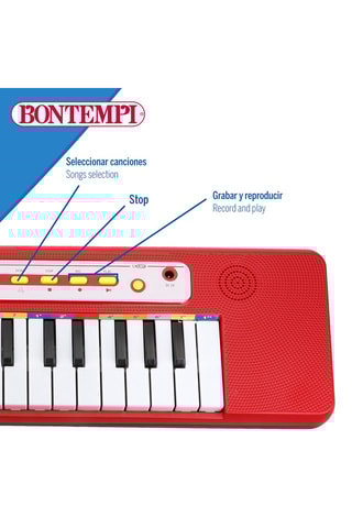 Teclado eletrónico - A partir dos 3 anos