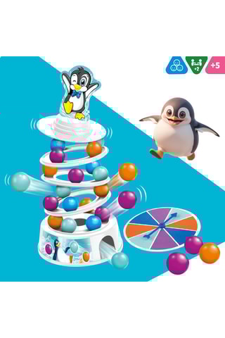 Jeu des pingouins skieurs - Dès 4 ans