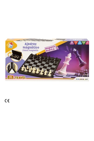 Jeu d'échecs et de dames magnétique - Dès 6 ans