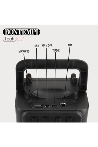 Mini altifalante sem fios com microfone - A partir dos 14 anos