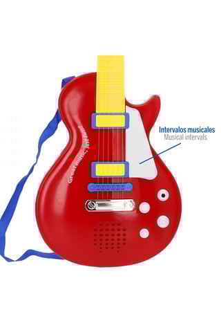Guitarra elétrica - A partir dos 3 anos