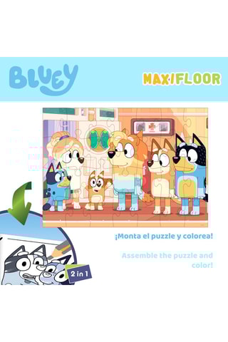 Puzzle réversible Bluey - 24 pièces - Dès 3 ans