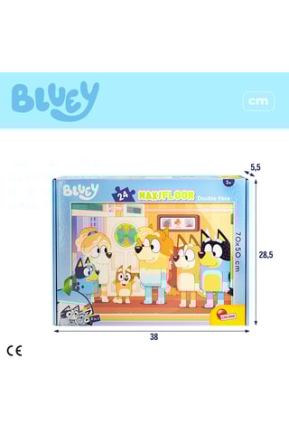 Puzzle réversible Bluey - 24 pièces - Dès 3 ans