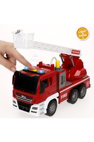 Voiture de pompier à rétrofriction - Dès 3 ans