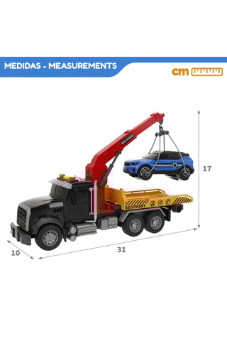 Camion-grue à rétrofriction - Dès 3 ans