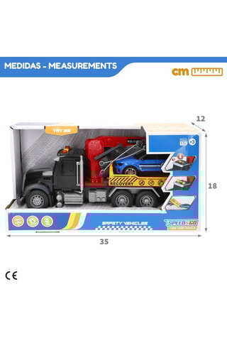 Camion-grue à rétrofriction - Dès 3 ans