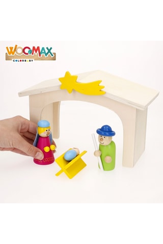 Crèche en bois - Dès 3 ans