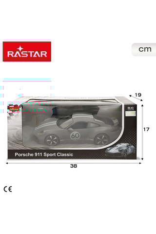 Voiture radiocommandée RASTAR Porsche 911 Sport Classic - Dès 6 ans