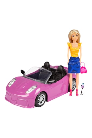 Poupée et voiture de sport - Dès 3 ans