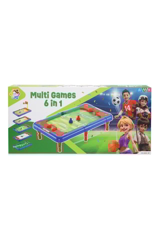 Table multijeux 6-en-1 - Dès 3 ans
