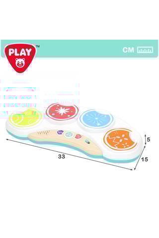 Xylophone électrique en bois - Dès 24 mois