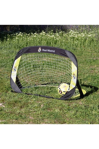 2 buts de football pop-up Real de Madrid - 120 x 80 x 80 cm - Dès 3 ans