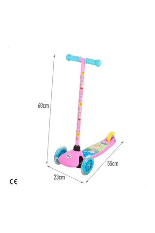 Trottinette Pepa Pig - Rose - Dès 2 ans - Jusqu’à 20 kg