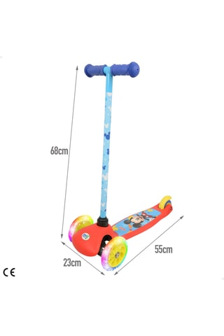 Trottinette Mickey Disney - Rouge - Dès 2 ans - Jusqu’à 20 kg