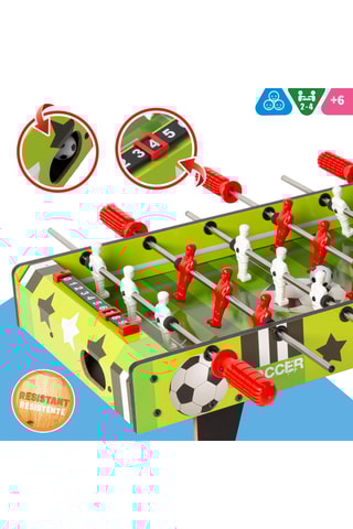 Baby-foot en bois - Dès 6 ans