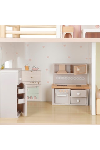 Maison de poupées en bois - Dès 3 ans