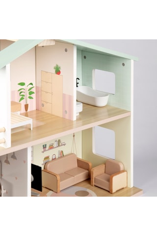 Maison de poupées en bois - Dès 3 ans
