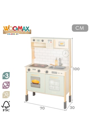Cuisine électrique en bois - Dès 3 ans