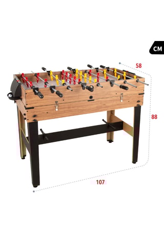 Table multijeux 3-en-1 en bois - Dès 6 ans