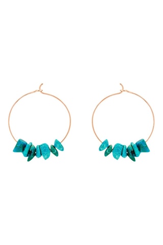 Creolen - Roségoud en Chrysocolla