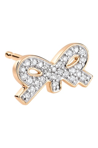 Oorbellen - Roségoud en Diamanten