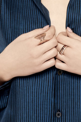 Ring - Roségoud en Diamanten