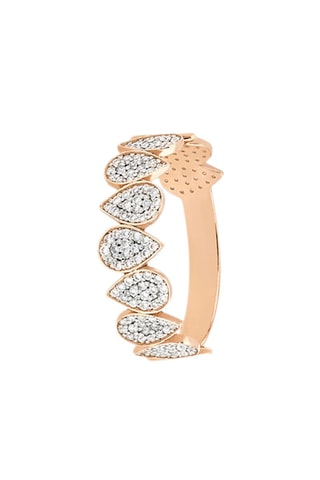 Ring - Roségoud en Diamanten