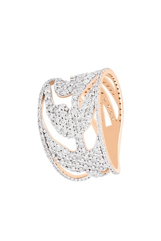 Ring - Roségoud en Diamanten